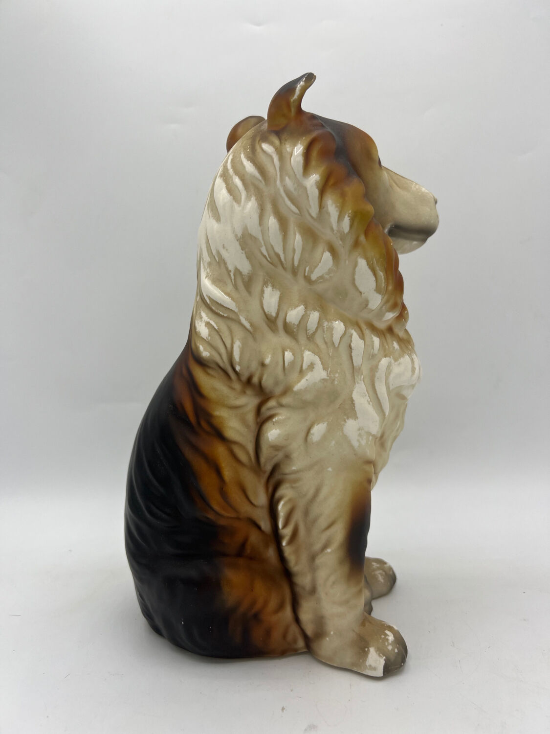 Vintage ceramic dog
