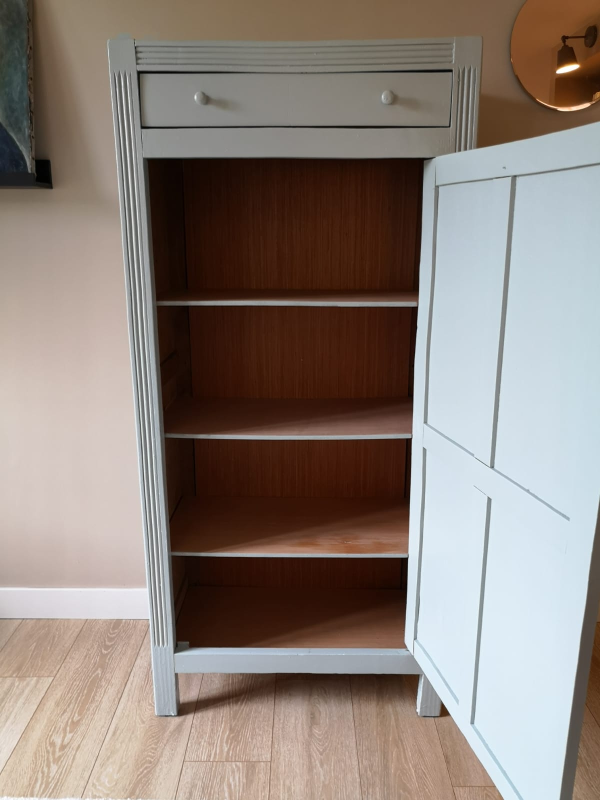 Small Parisian wardrobe redesigned