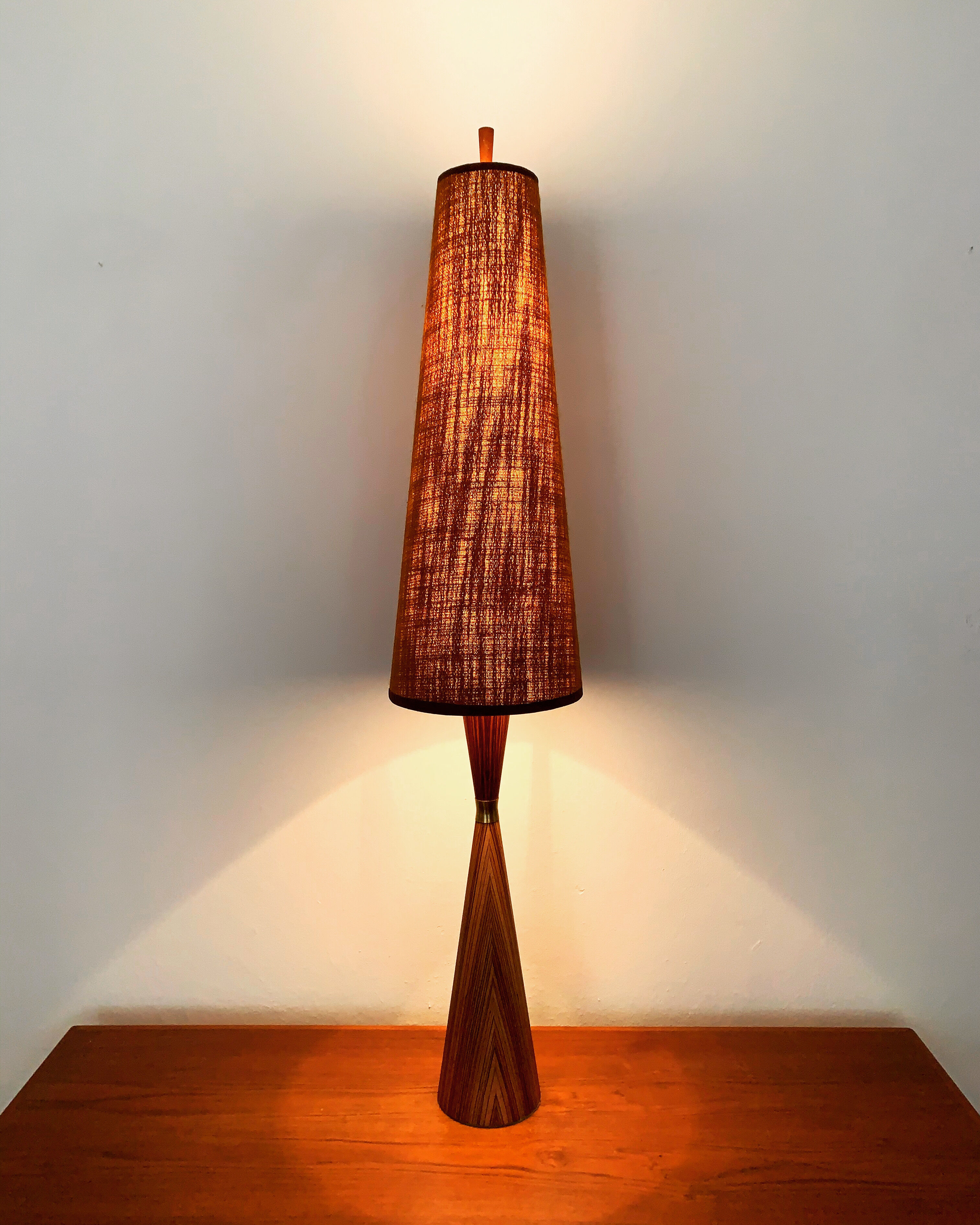Mid-Century Modern diabolo floor lamp by Parker Knoll
