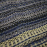 Modern Blue Wool Kilim Area Rug Handmade Flat-Woven Rug- 183x275cm