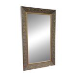 Wood and Gilded Stuk Mirror, early 20th century