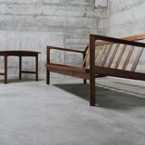 Mid-Century Swedish Rosewood 3-Seater Sofa by Karl Erik Ekselius for JOC Vetlanda, 1960s