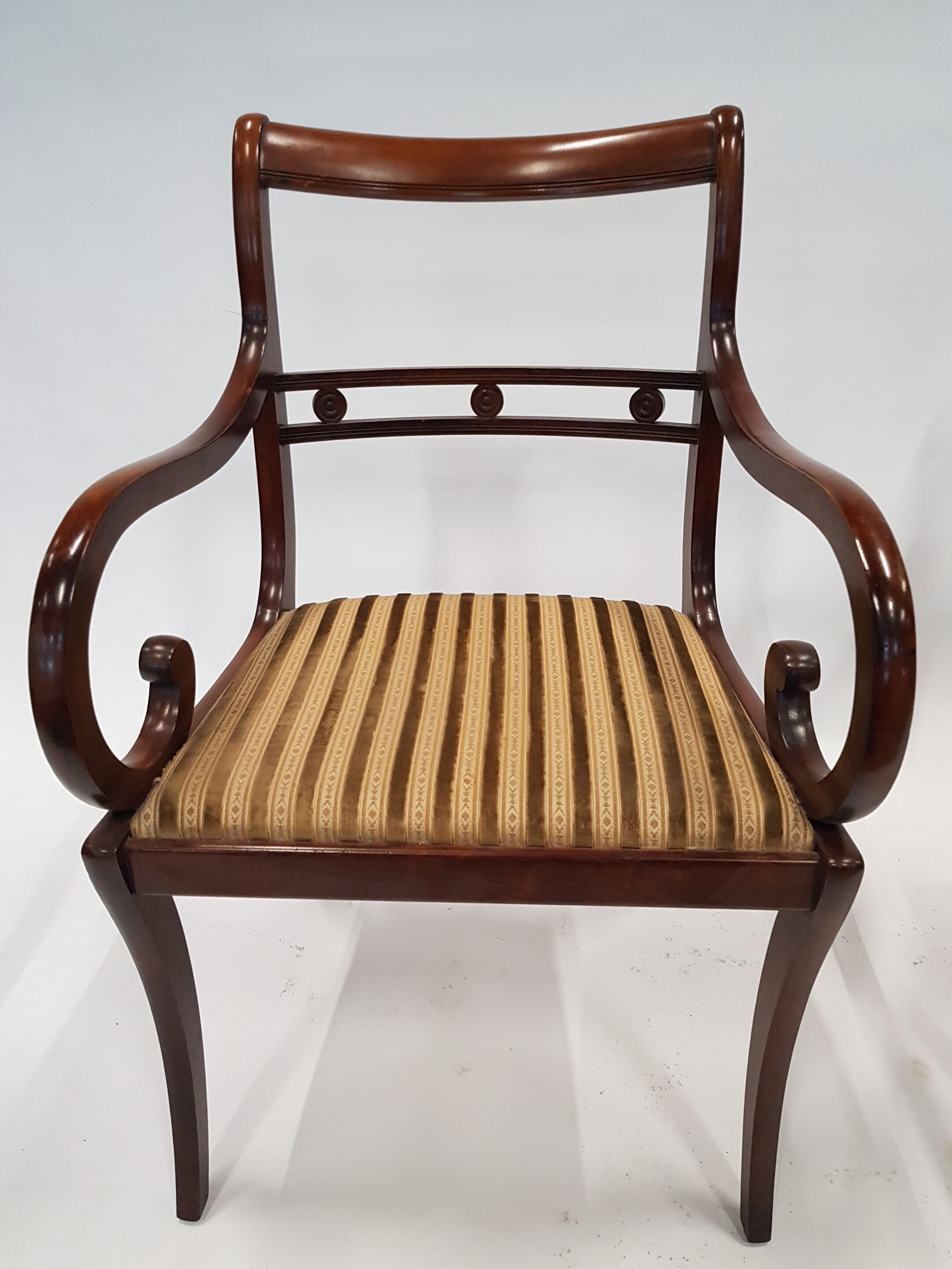 Paire de fauteuils anglais