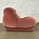 Roze Nuvolone lounge chair by Rino Maturi for Mimo padova