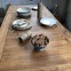 Lot 14 assiettes dépareillées Terre de Fer