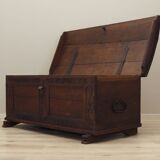 Coffre en chêne, design scandinave, XVIIIe siècle