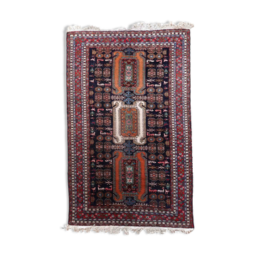 Vintage Armenian carpet Yerevan handmade 169cm x 269cm 1960s