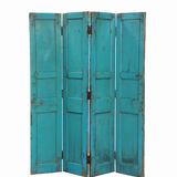 Blue screen patina of origin old teck india