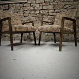 Pair of vintage 1970s armchairs
