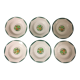 Set de 6 assiettes creuses Digoin Sarreguemines “Oxford”