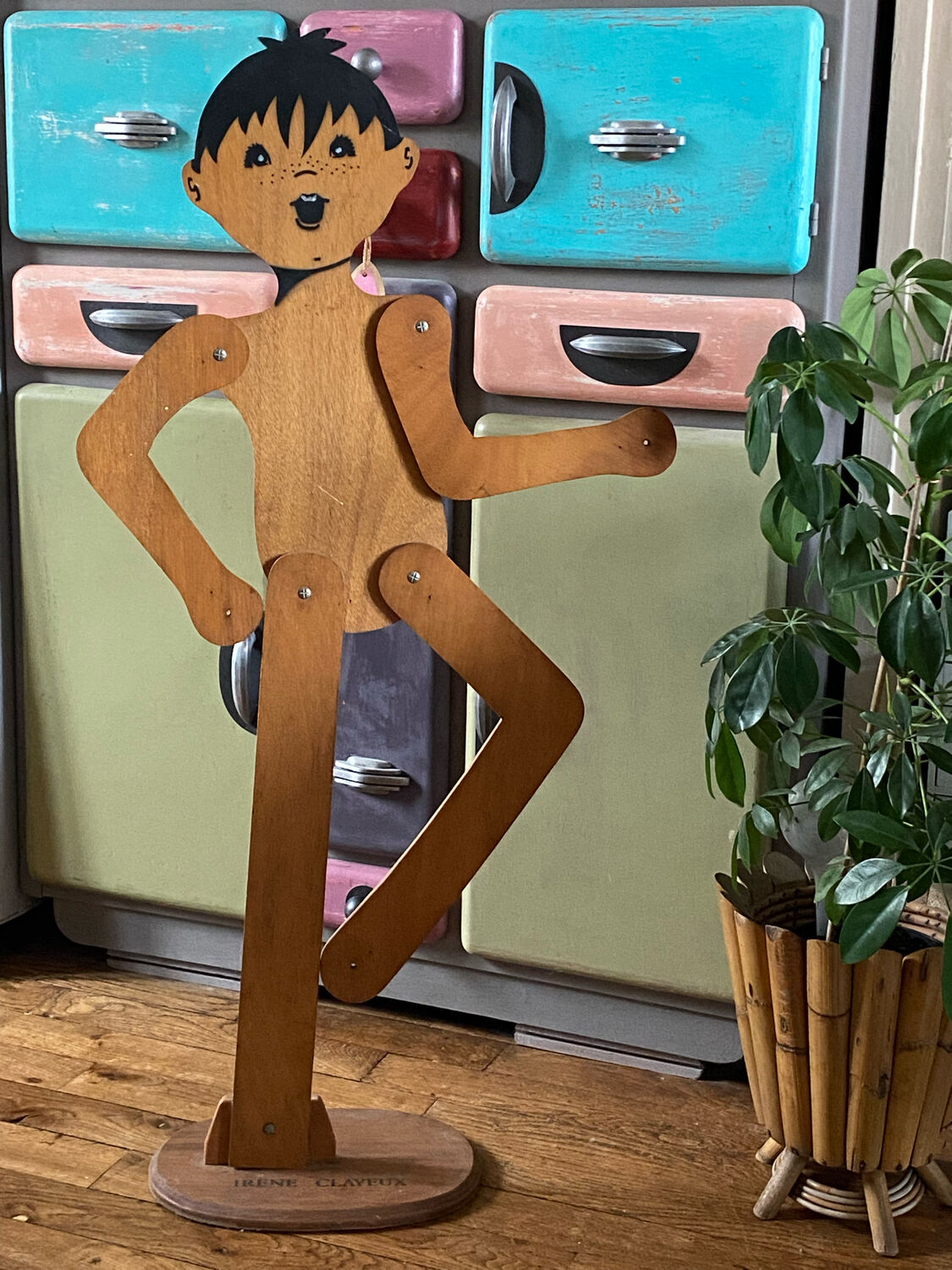 Vintage showcase mannequin