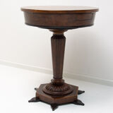 Table à cartes néo-baroque entièrement restaurée, fin du 19ème siècle, Autriche-Hongrie