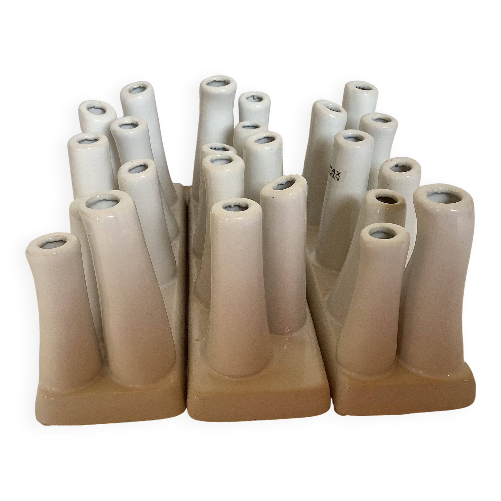 Trio de piques fleurs vases Serax