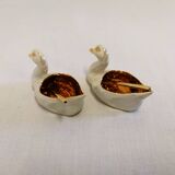 Salt pots in Limoges Porcelain R. Montigny