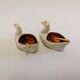 Salt pots in Limoges Porcelain R. Montigny