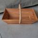 Wooden picking basket