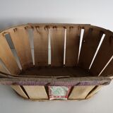 Batch of 6 storage cases, old fruit crates