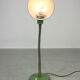 Vintage green gooseneck table lamp