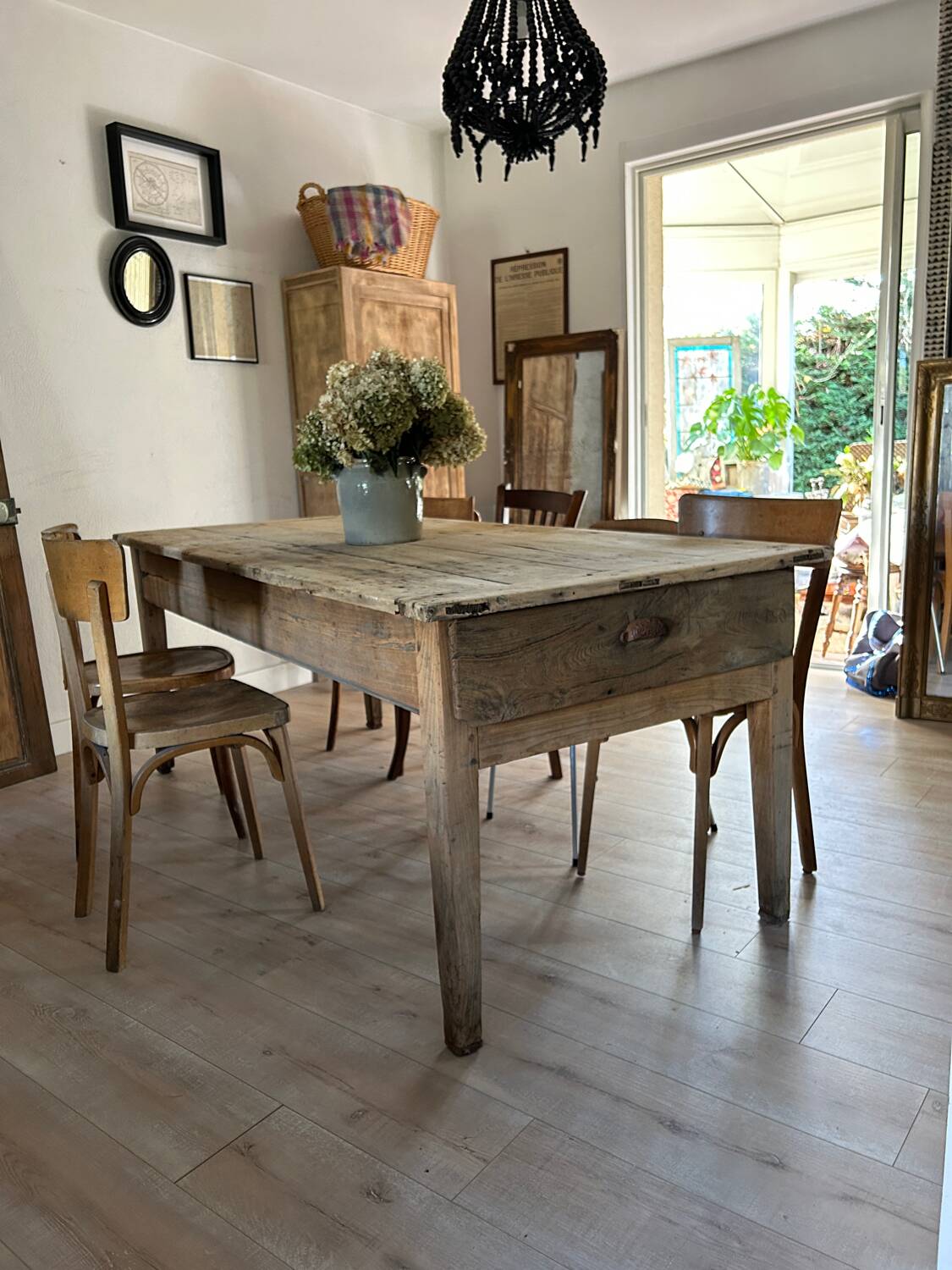 Large farm table