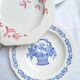 Vintage deep plates St Amand, Digoin, Sarreguemines