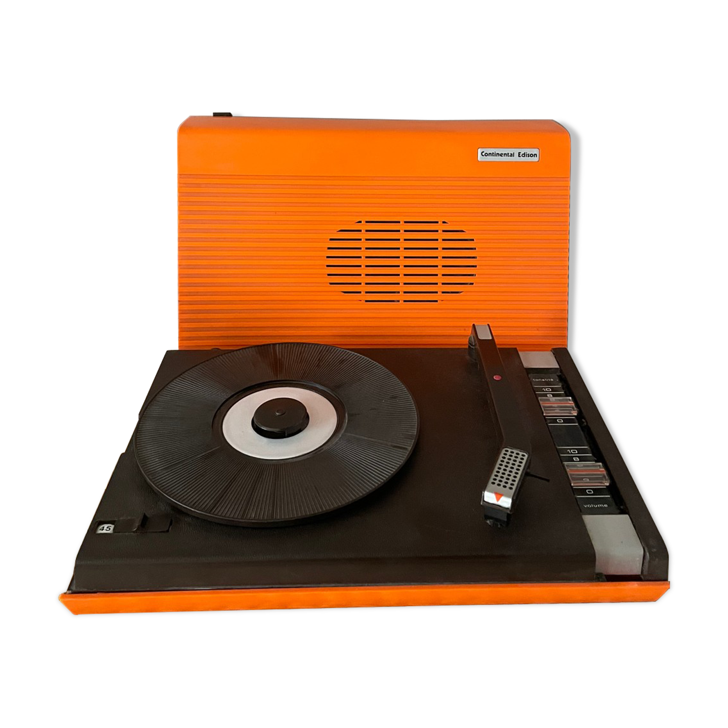 Edison continental record player