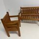 Children's bench and chair
