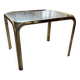 Vintage brass coffee table, 1970s