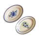 Set 2 petits plats vintage manufactures Badonviller,Gien