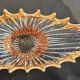 Crystal and gold centrepiece Royal Crystal of Bayel 1950