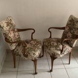 Pair of vintage armchairs in excellent condition.