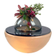 Table lamp and vase model "LT 327" by Carlo Nason for Mazzega, 1970