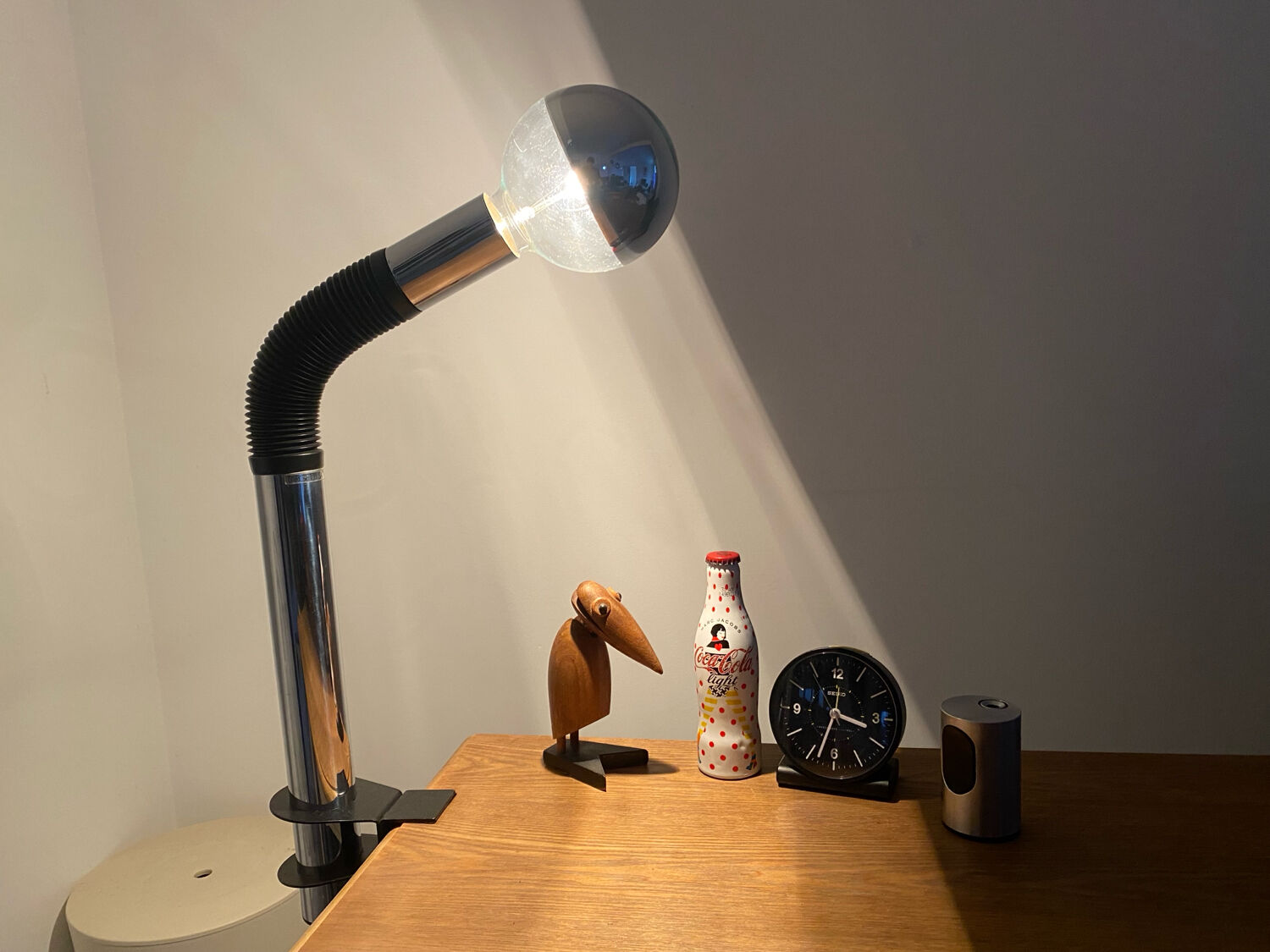 Lampe de bureau Periscopio Targetti Sankey vintage Space age italie 70