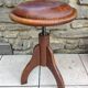 Old piano stool tripod feet / vintage 60s-70s