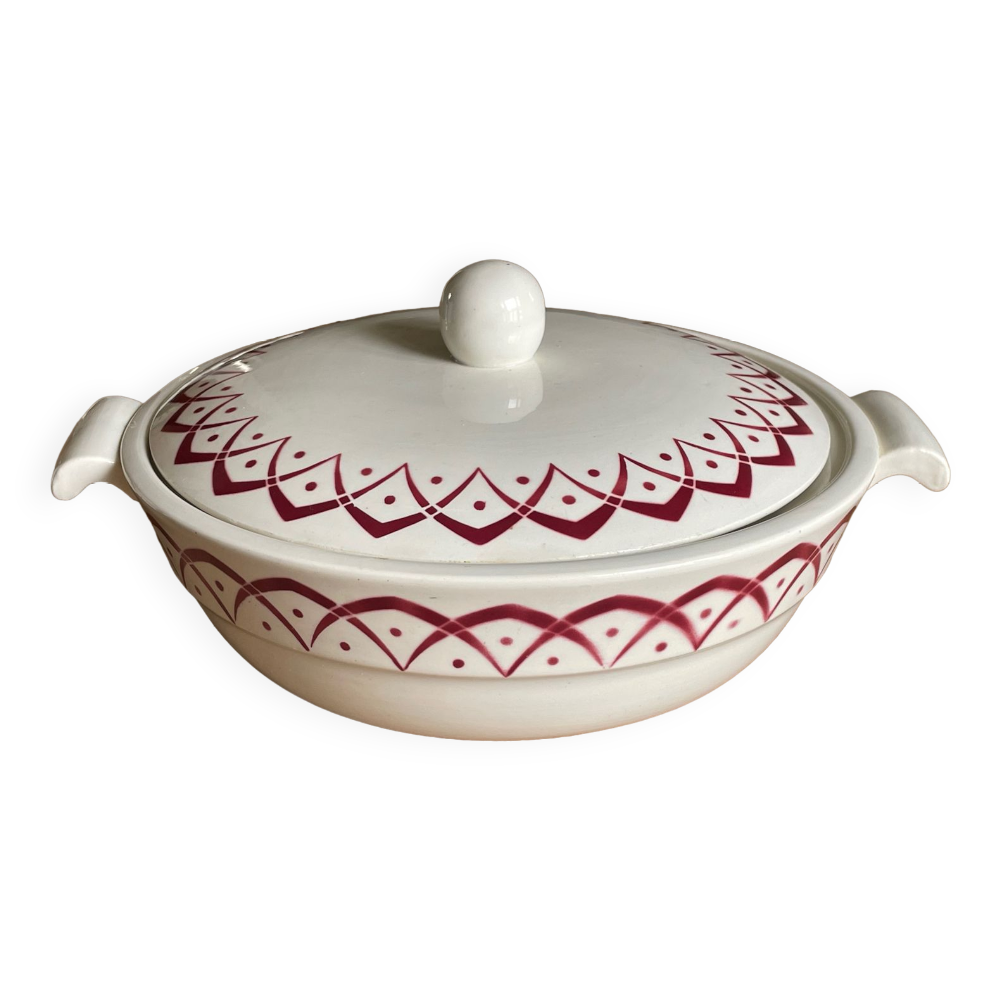 Digoin Sarreguemines model "Bourboule" tureen