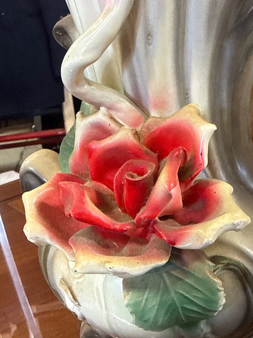 Vase – Capodimonte – Ornaments – Grey pink slipware