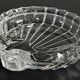 CENDRIER Cristal VINTAGE Forme Coquillage