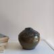 Handcrafted ceramic vase signed MB