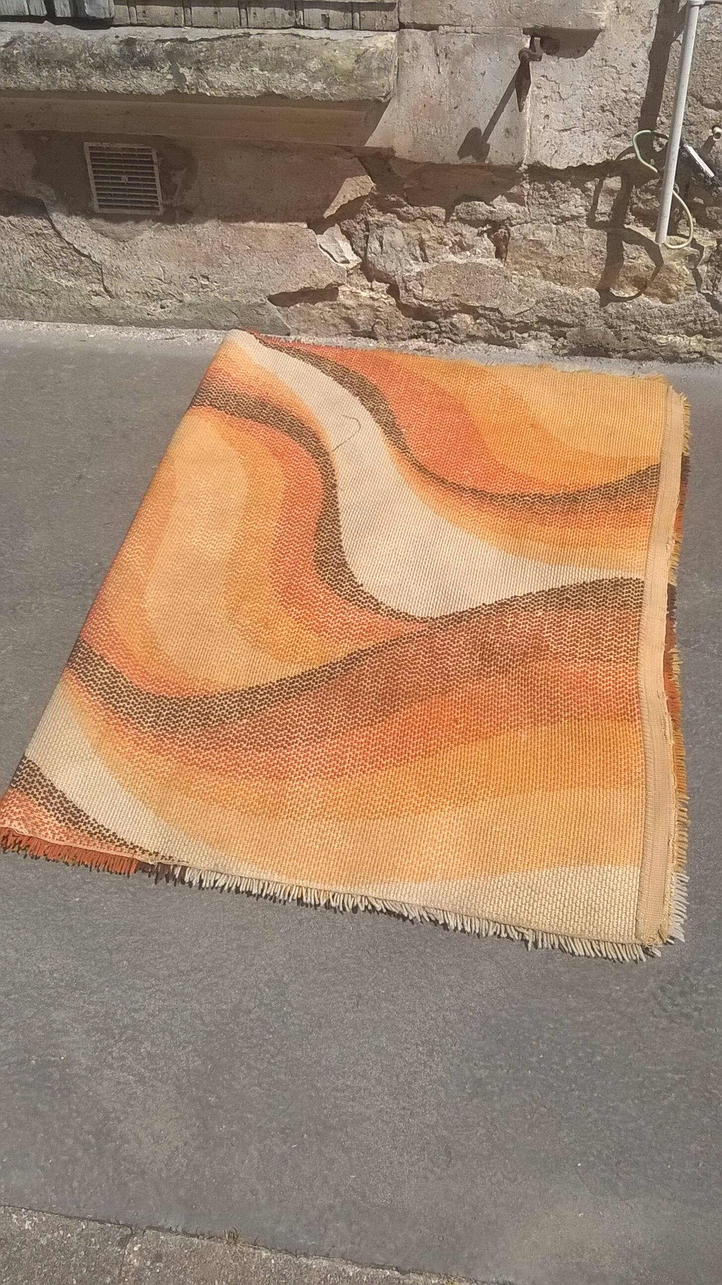 Vintage Dutch rug in wool