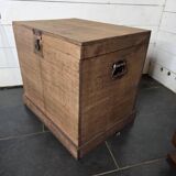 Solid oak chest