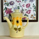 Vintage coffee maker saint-amand hand-painted coffee maker