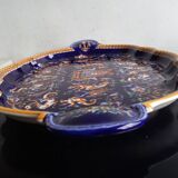 Grand plat Gien style renaissance