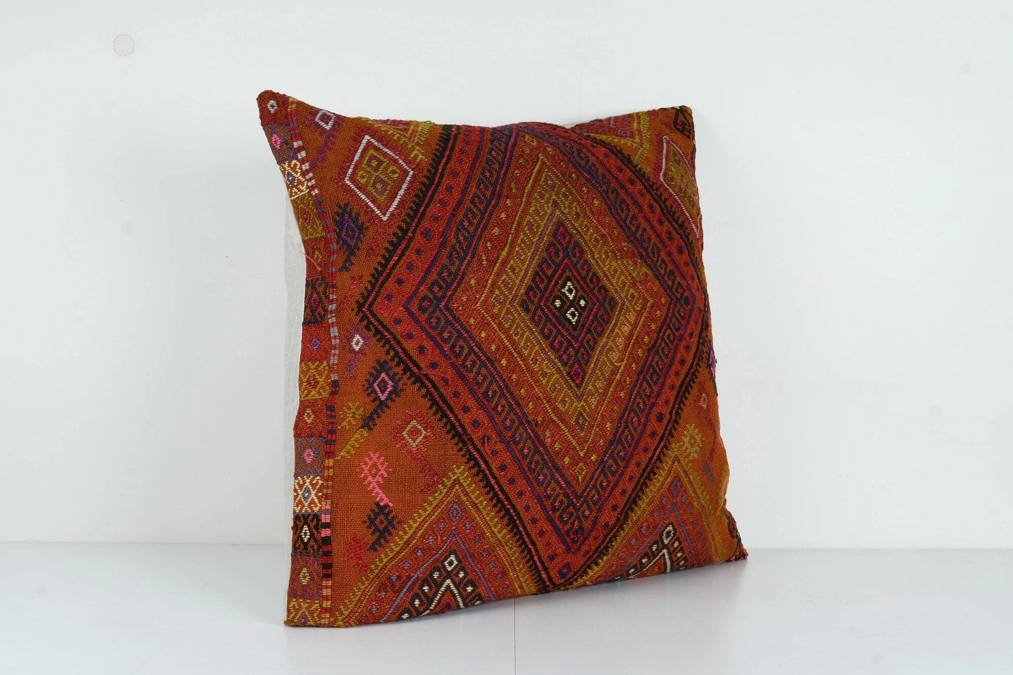 Vintage kilim cushion cover 46x46 cm