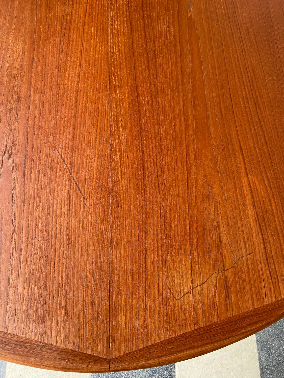 Vintage Scandinavian dining table