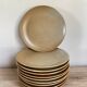 10 Stoneware Dessert Plates France CNP Village Neuve