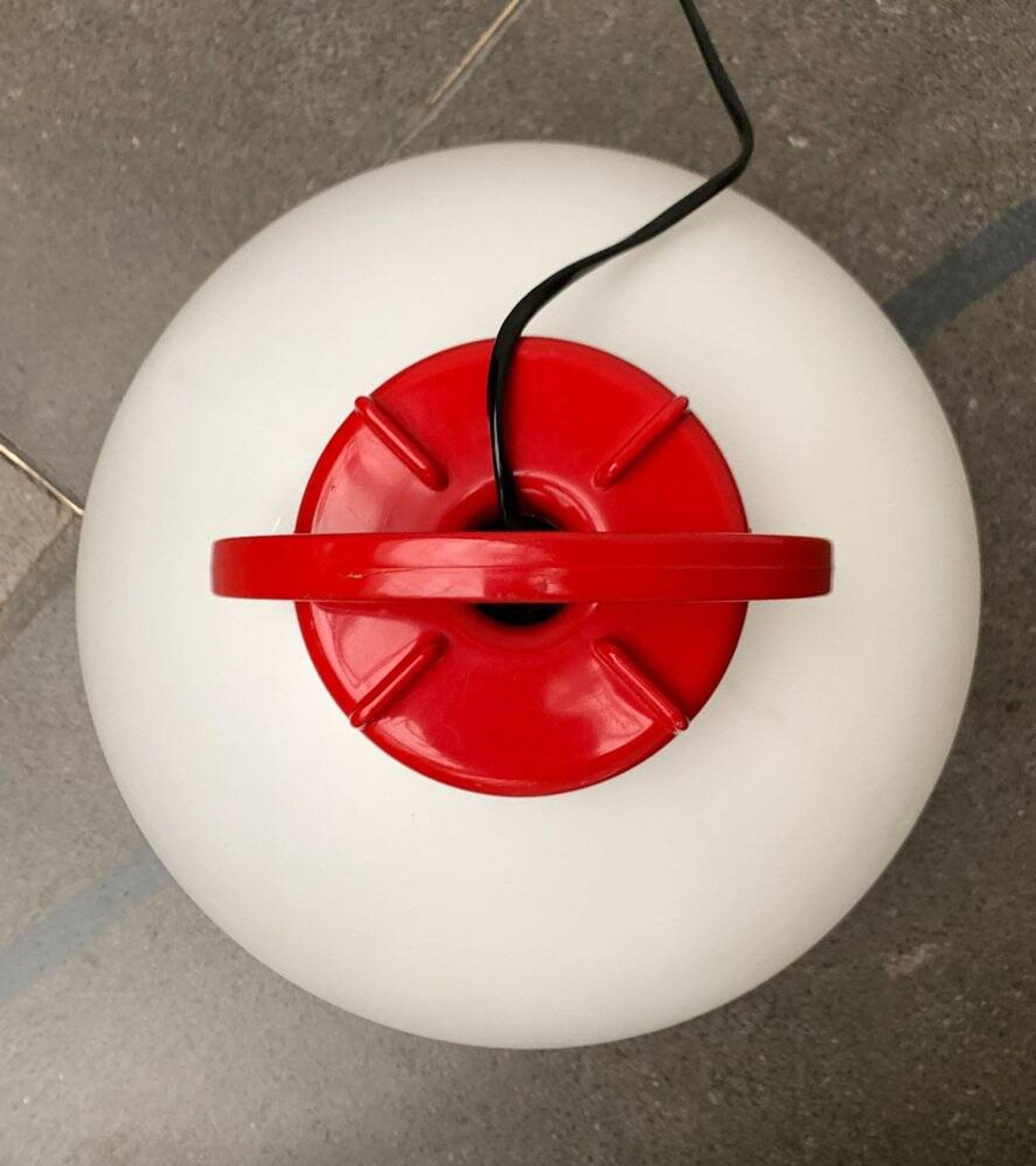 Vintage Italian floor lamp Space Age Tama by Isao Hosoe for Valenti Luce, 1970s