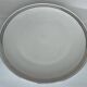 Set of 2 round white porcelain dishes