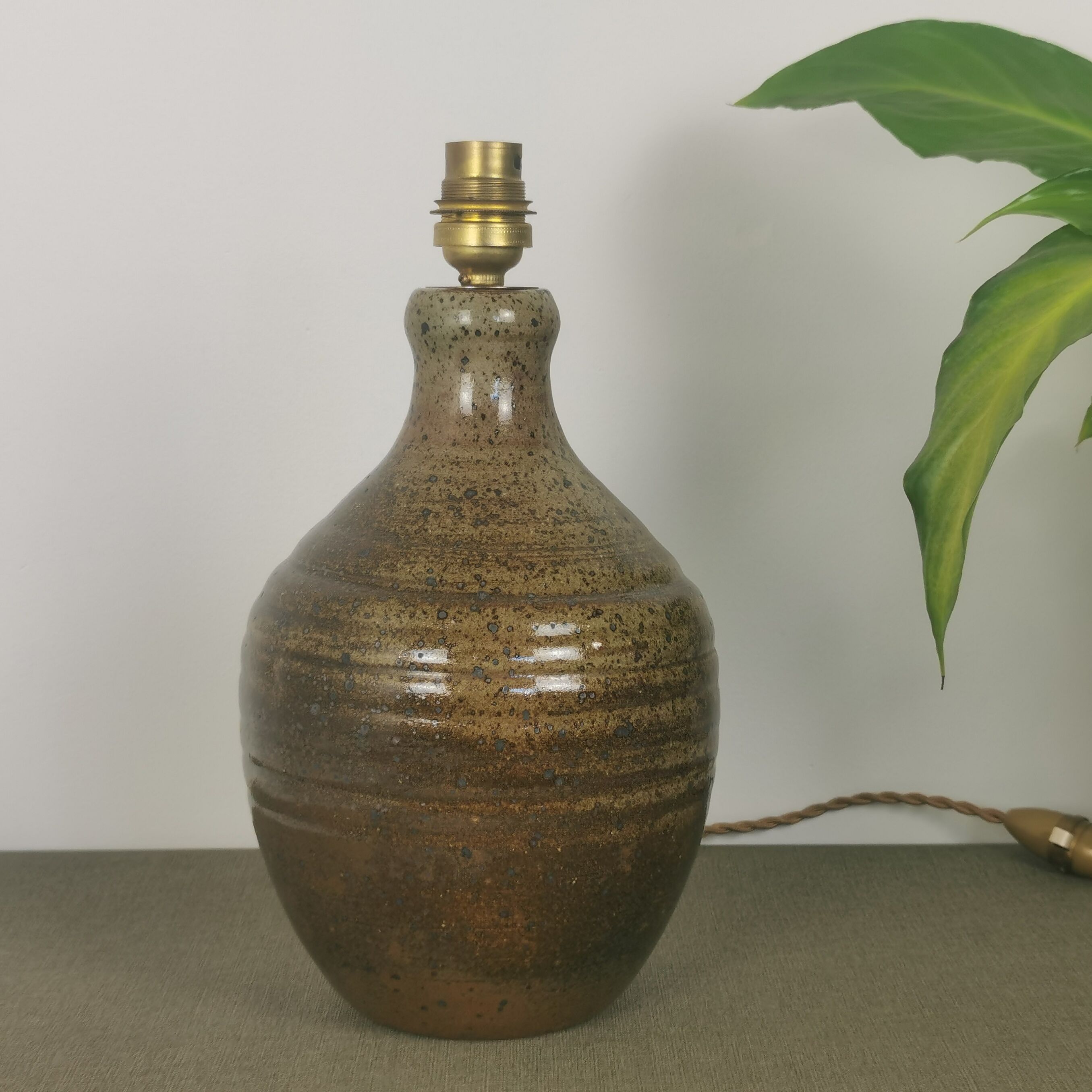 Lampe en grès