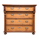Commode art déco sapin massif 