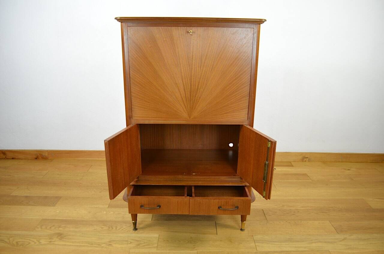 Art Deco Mahogany Secretary