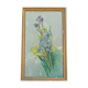 Old watercolor fleurs de lys